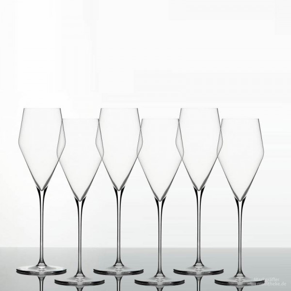 Denk'Art - ZALTO Glas - Champagner - 6 er Pack - versandkostenfrei